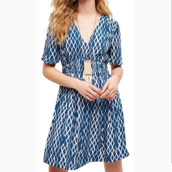 Anthropologie Dresses & Skirts - Anthropologie HD in Paris Blue Archipelago Dress